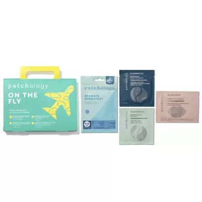 Набор ухода за лицом для полета Patchology On The Fly Facial Kit