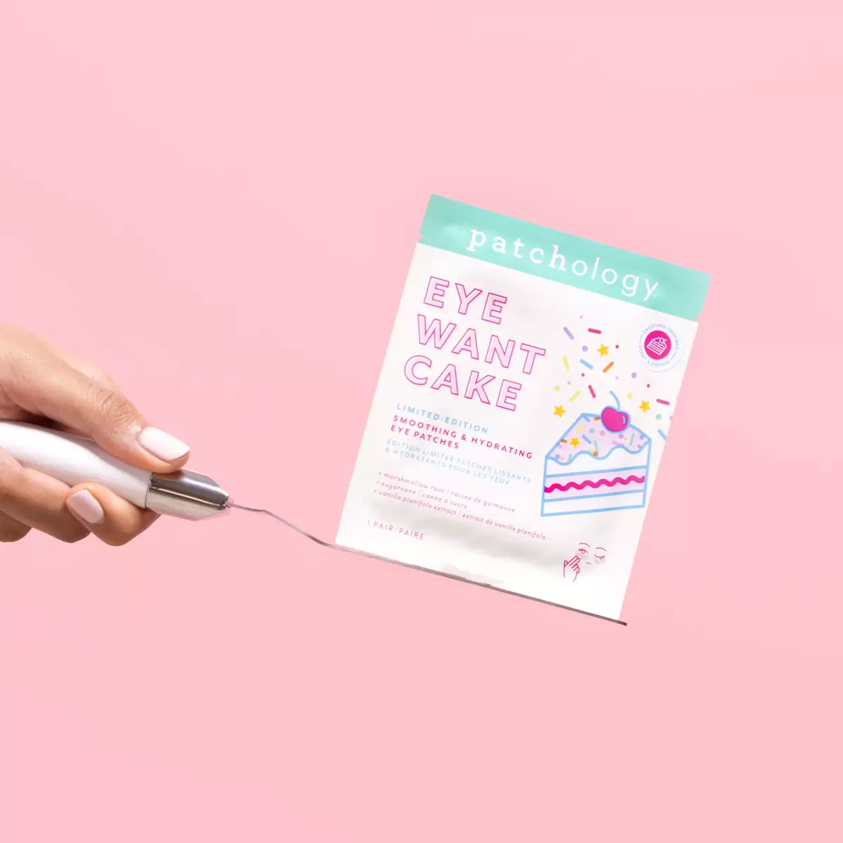 Разглаживающие и увлажняющие лимитированные патчи Patchology Eye Want Cake Limited Edition Patches