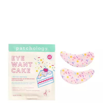 Разглаживающие и увлажняющие лимитированные патчи Patchology Eye Want Cake Limited Edition Patches