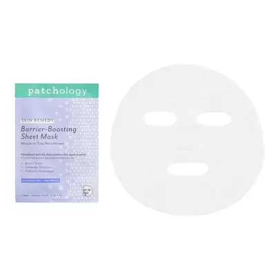 Успокаивающая маска для лица Patchology Skin Remedy Barrier Boosting Sheet Mask