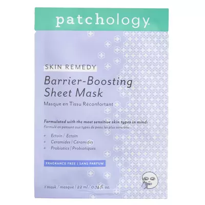 Заспокійлива маска для обличчя Patchology Skin Remedy Barrier Boosting Sheet Mask