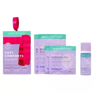 Праздничный набор для успокоения кожи Patchology Cozy Comforts Holiday 2025