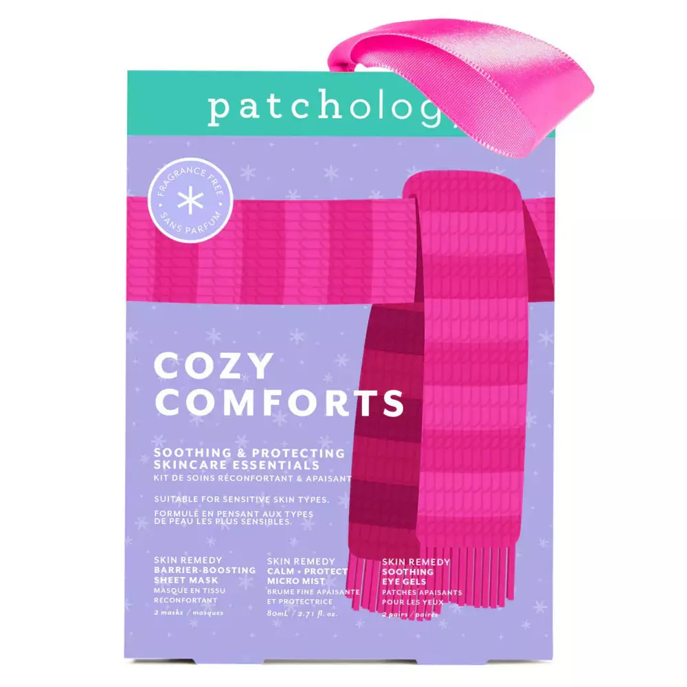 Святковий набір для заспокоєння шкіри Patchology Cozy Comforts Holiday 2025