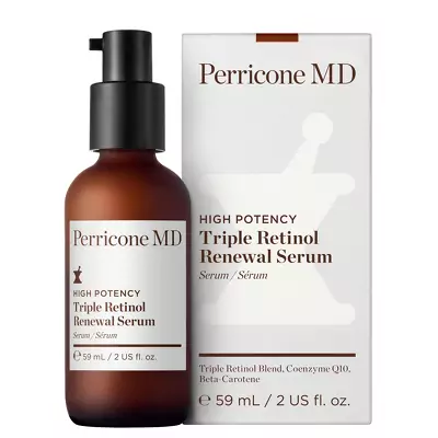 Омолаживающая сыворотка с ретинолом Perricone MD High Potency Triple Retinol Renewal Serum