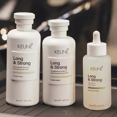 Укрепляющий и восстанавливающий шампунь Keune Care Long and Strong Shampoo