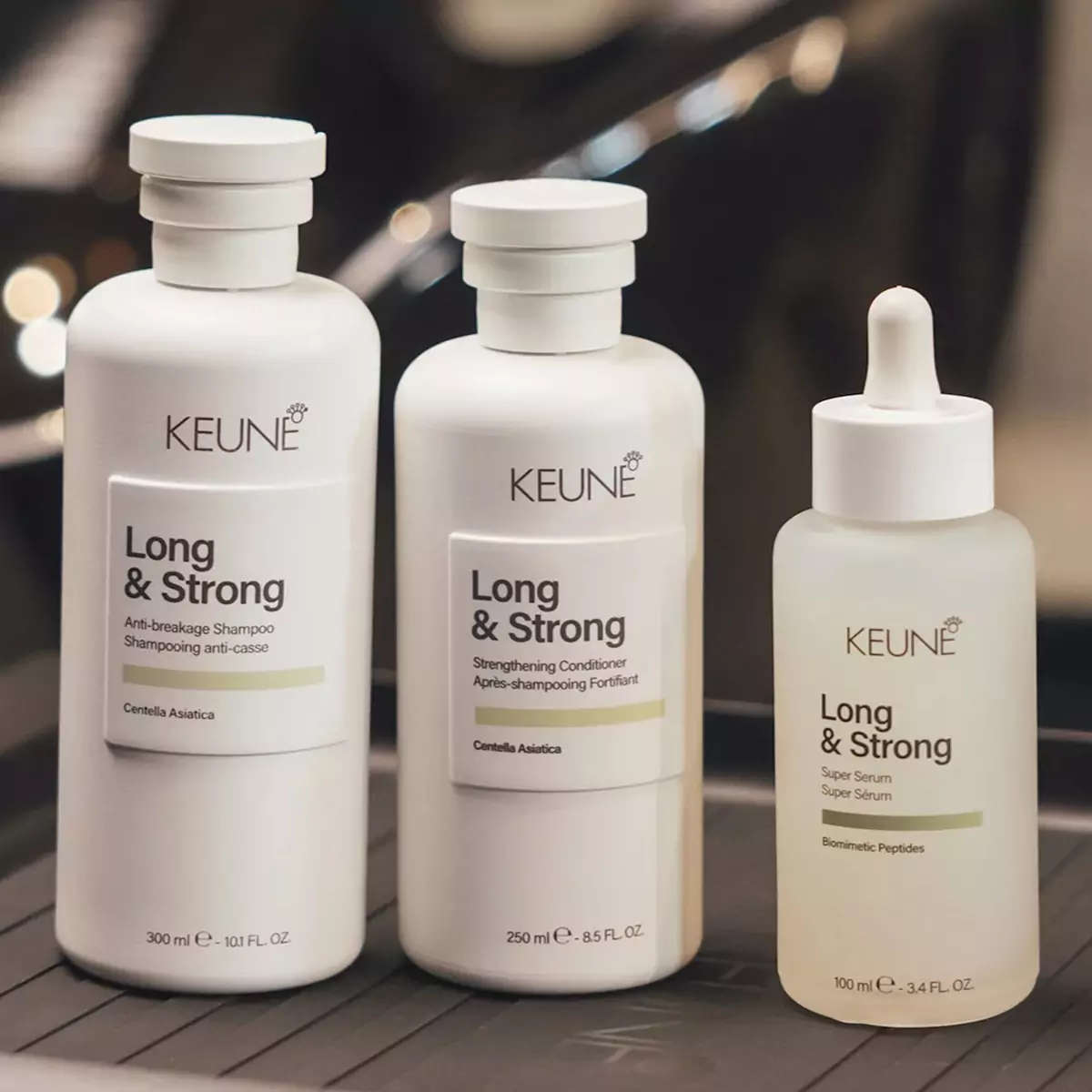 Укрепляющий и восстанавливающий шампунь Keune Care Long and Strong Shampoo