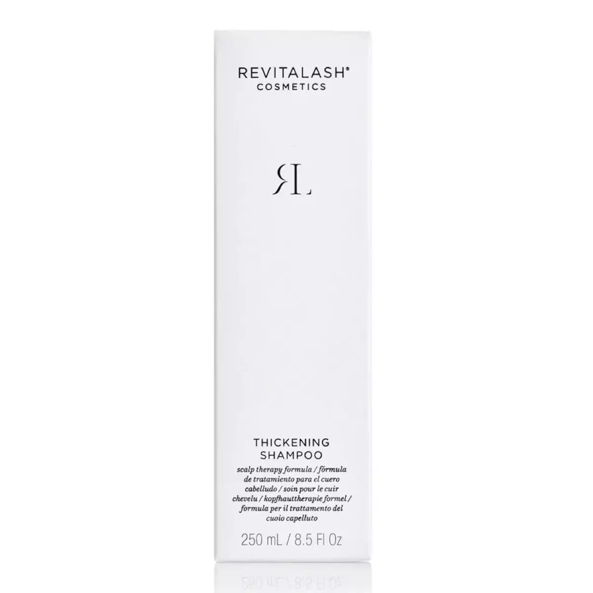 Шампунь с формулой ухода за кожей головы и увеличение объема Revitalash Thickening Shampoo