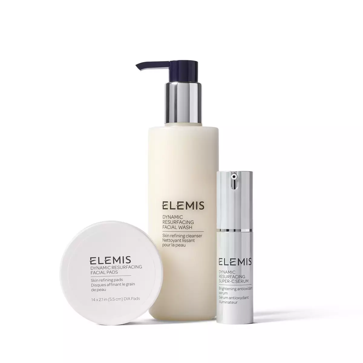 Трио для шлифовки и сверкания кожи Elemis Glow Bright Resurfacing Trio