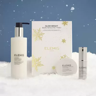 Трио для шлифовки и сверкания кожи Elemis Glow Bright Resurfacing Trio