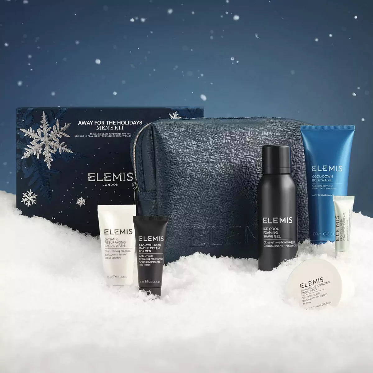 Набор для мужчин Праздничные путешествия Elemis Away for the Holidays Mens Skincare