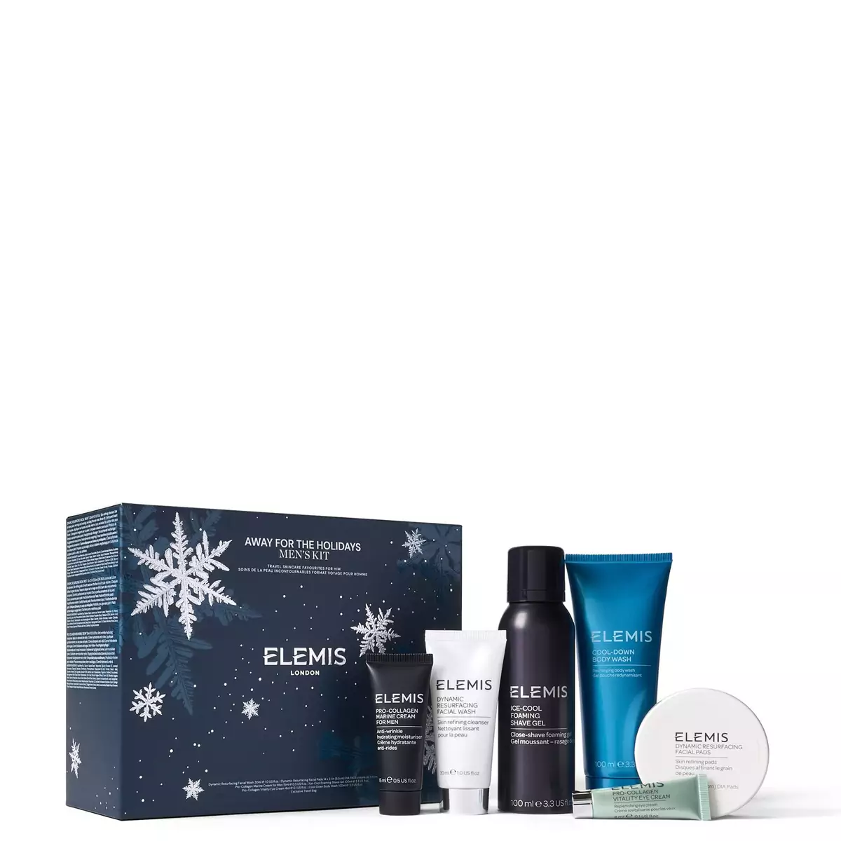 Набор для мужчин Праздничные путешествия Elemis Away for the Holidays Mens Skincare