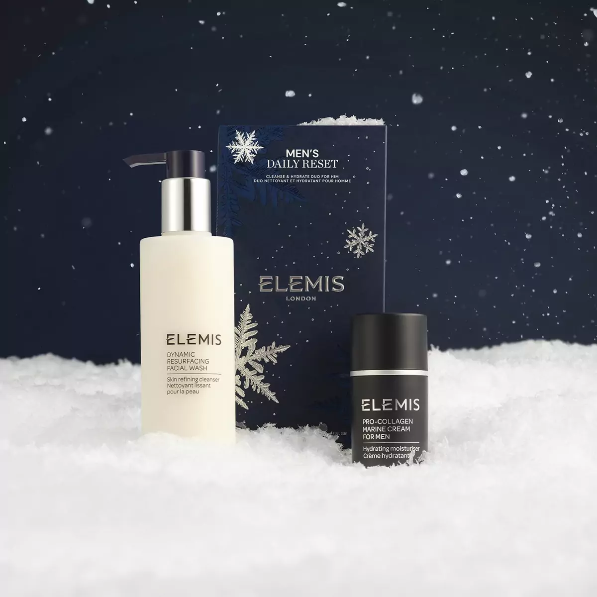 Дуэт для мужчин Ежедневный заряд энергии Elemis Mens Daily Reset