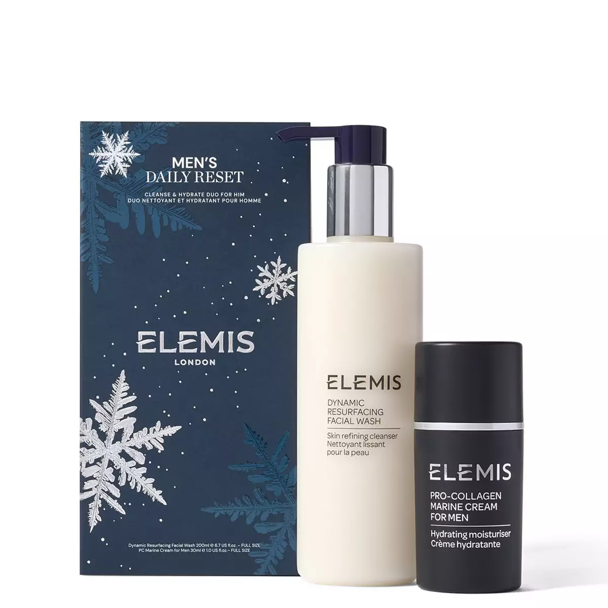 Дуэт для мужчин Ежедневный заряд энергии Elemis Mens Daily Reset