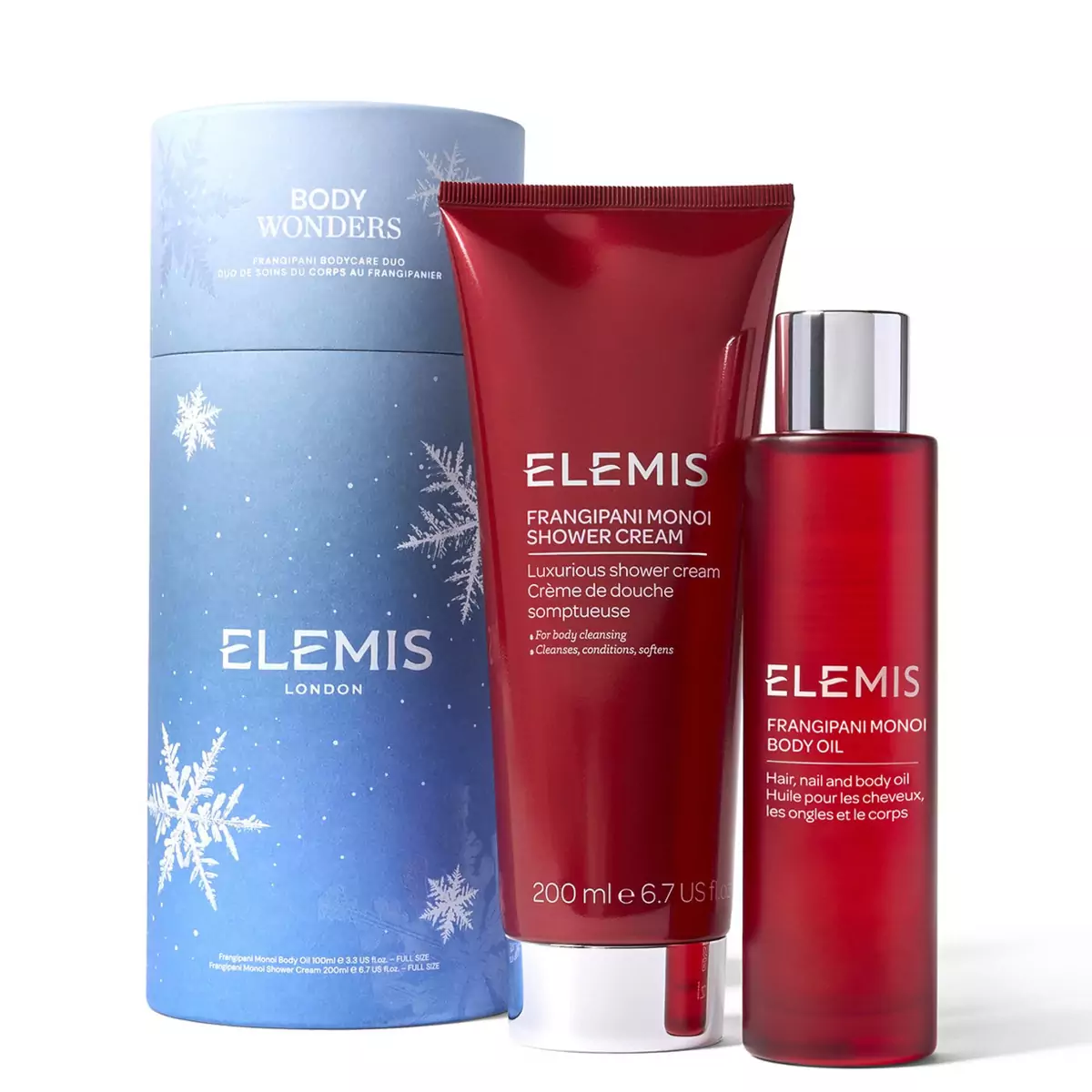 Изысканный магический дуэт для тела Франжипани Elemis Body Wonders Frangipani Bodycare Duo