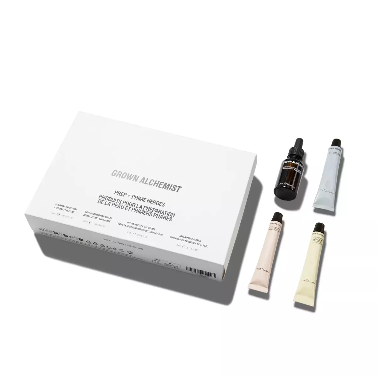 Идеальный набор для безупречной кожи Grown Alchemist Prep + Prime Heroes Kit