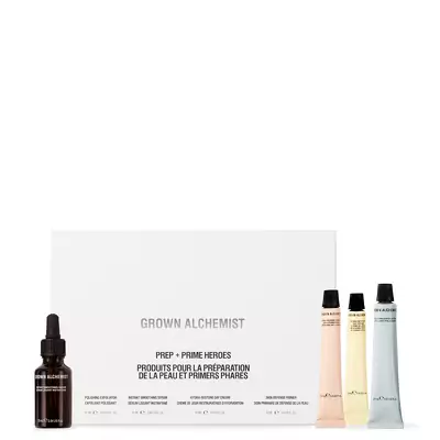Идеальный набор для безупречной кожи Grown Alchemist Prep + Prime Heroes Kit