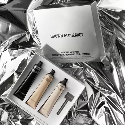 Роскошная трио коллекция кремов для рук Grown Alchemist Hand Cream Heroes Holiday Kit