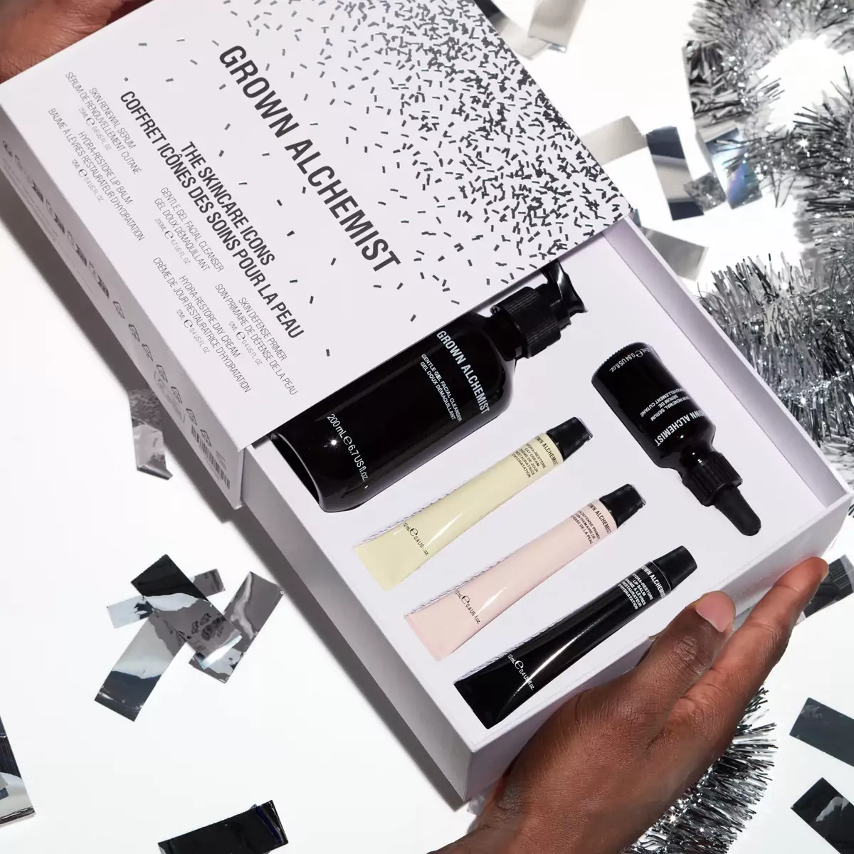Ідеальний набір фаворитів для обличчя Grown Alchemist The Skincare Icons Holiday Kit