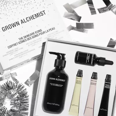 Ідеальний набір фаворитів для обличчя Grown Alchemist The Skincare Icons Holiday Kit