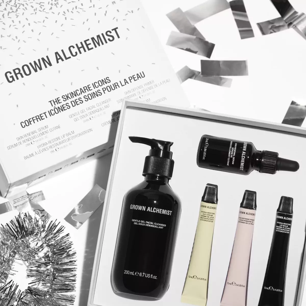 Ідеальний набір фаворитів для обличчя Grown Alchemist The Skincare Icons Holiday Kit