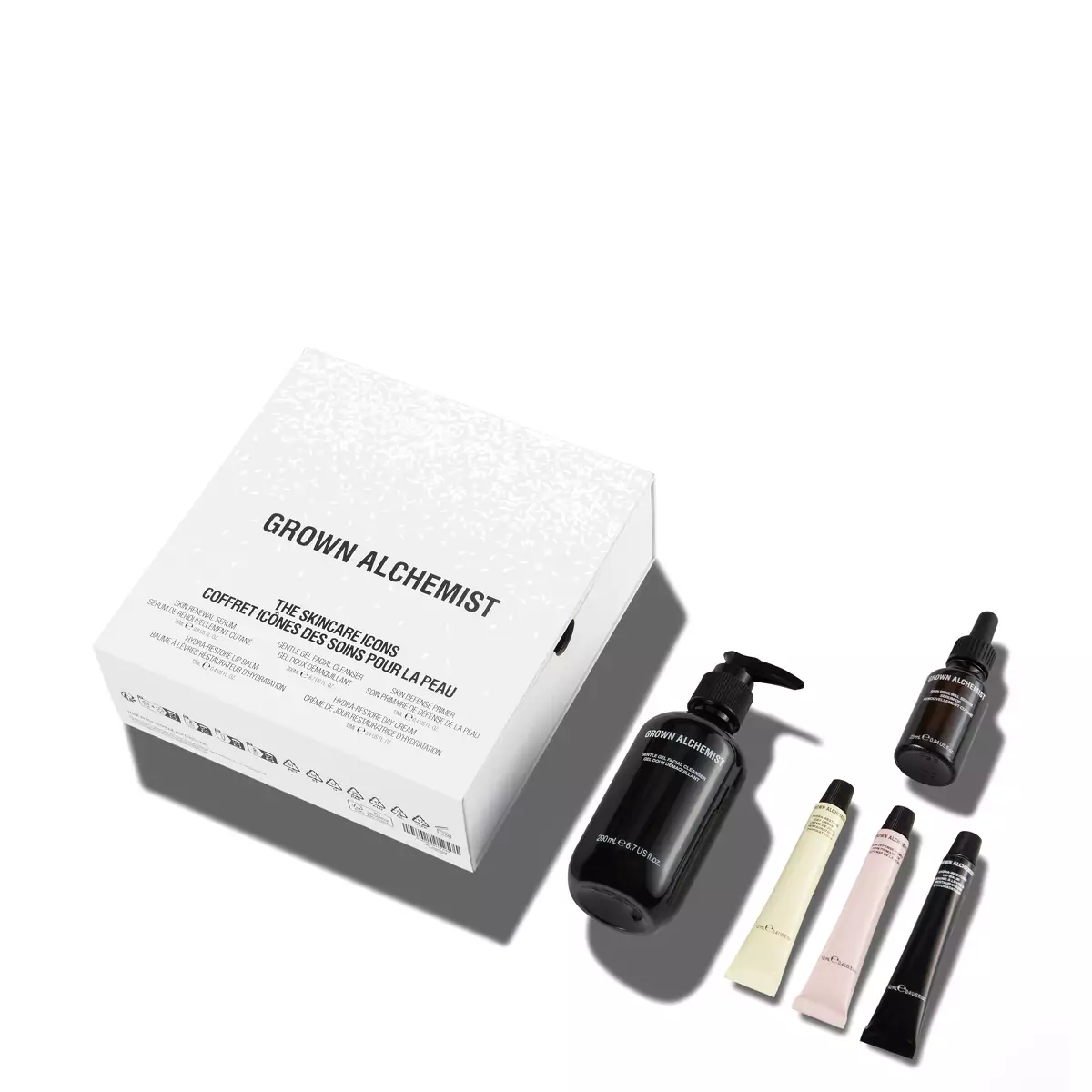 Ідеальний набір фаворитів для обличчя Grown Alchemist The Skincare Icons Holiday Kit