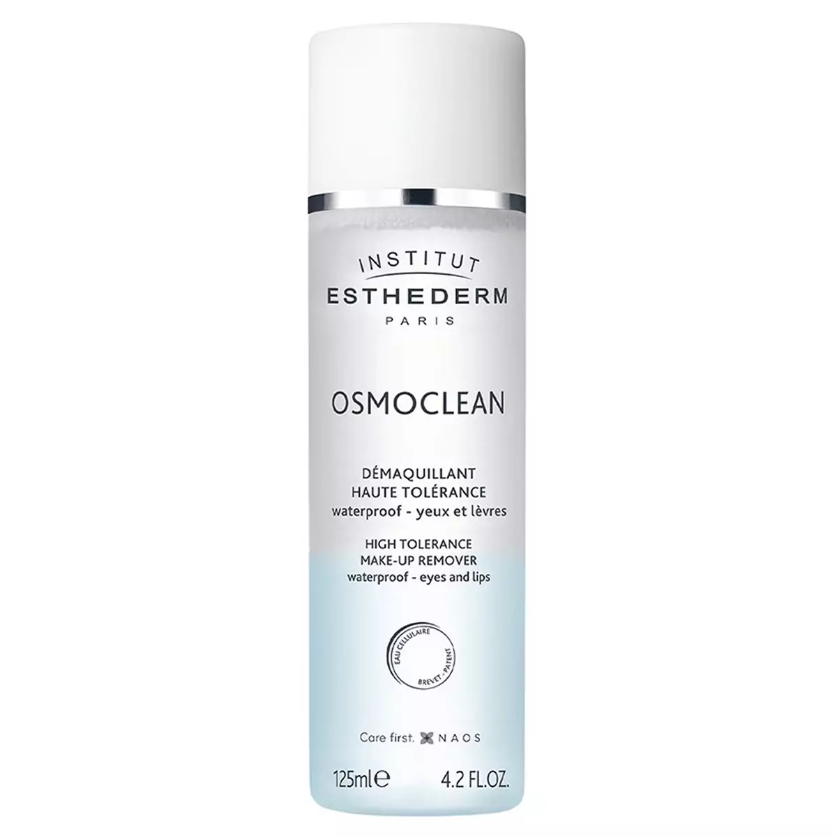 Мякий двофазний засіб для зняття макіяжу з очей та губ Institut Esthederm High tolerance make-up remover