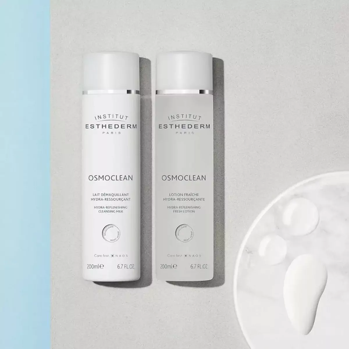 Гідровідновлювальне молочко для зняття макіяжу Institut Esthederm Hydra-Replenishing Cleansing Milk