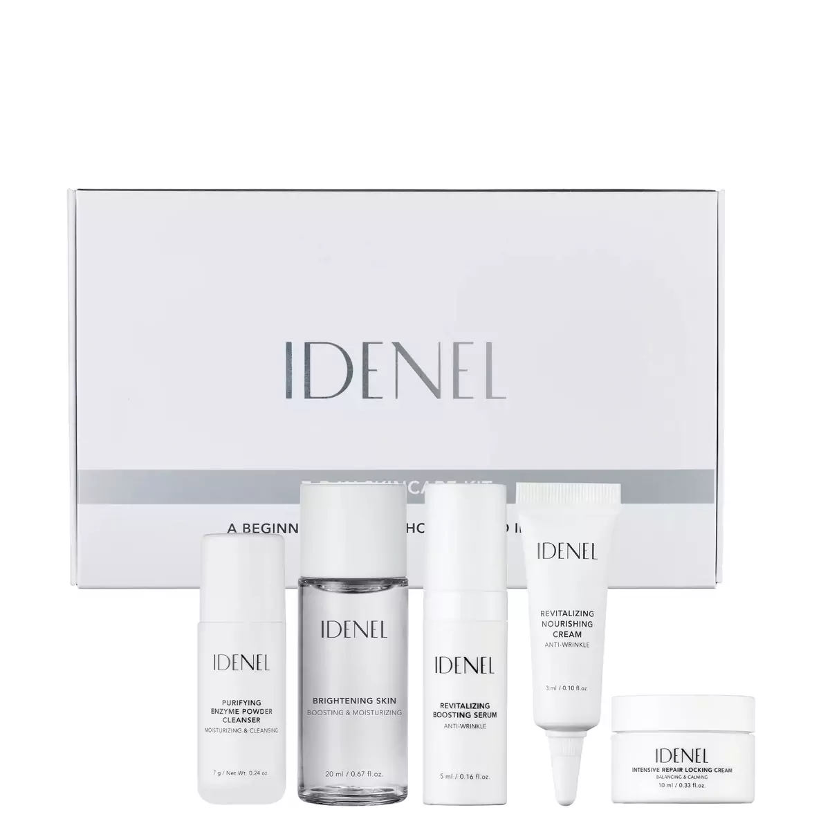 Набор ухода за кожей на 7 дней Idenel 7 Day Skin Care Kit