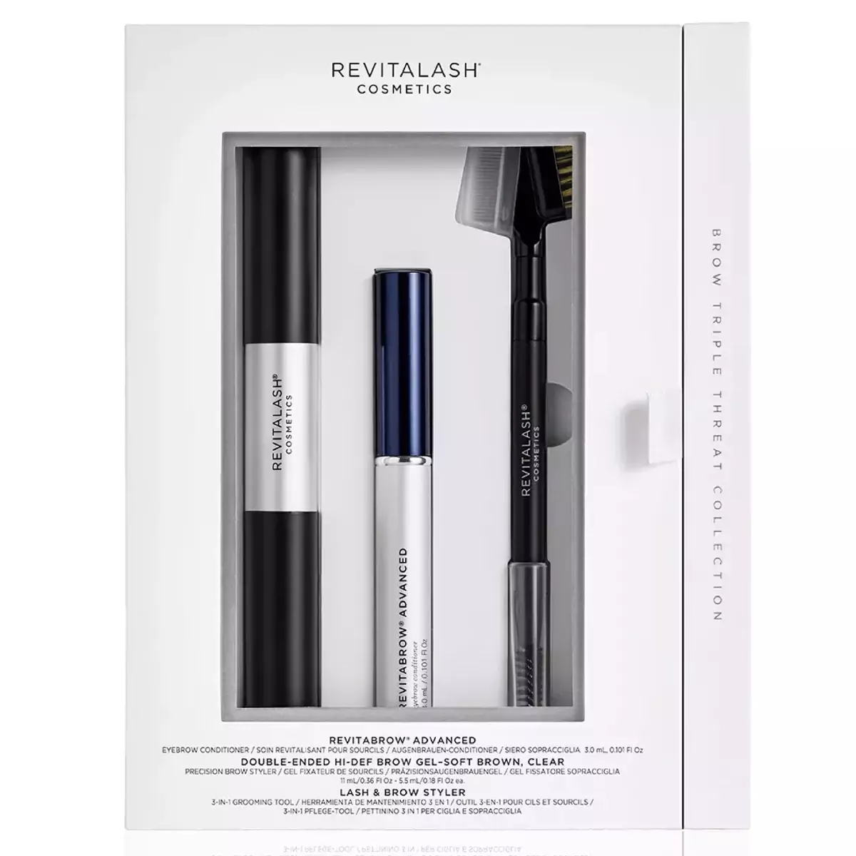 Набор для бровей Revitalash Revitabrow Advanced Triple Threat Collection
