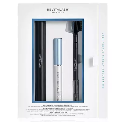 Набор для ресниц Revitalash Advanced Sensitive Triple Threat Collection