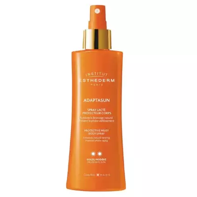 Спрей для тела при умеренном солнце Institut Esthederm Adaptasun Milky Spray