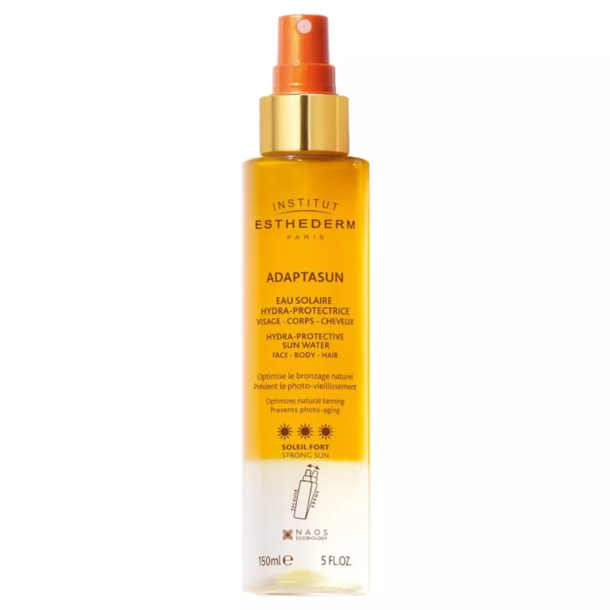 Двухфазная солнцезащитная вода Institut Esthederm Adaptasun Hydra-Protective Sun Water