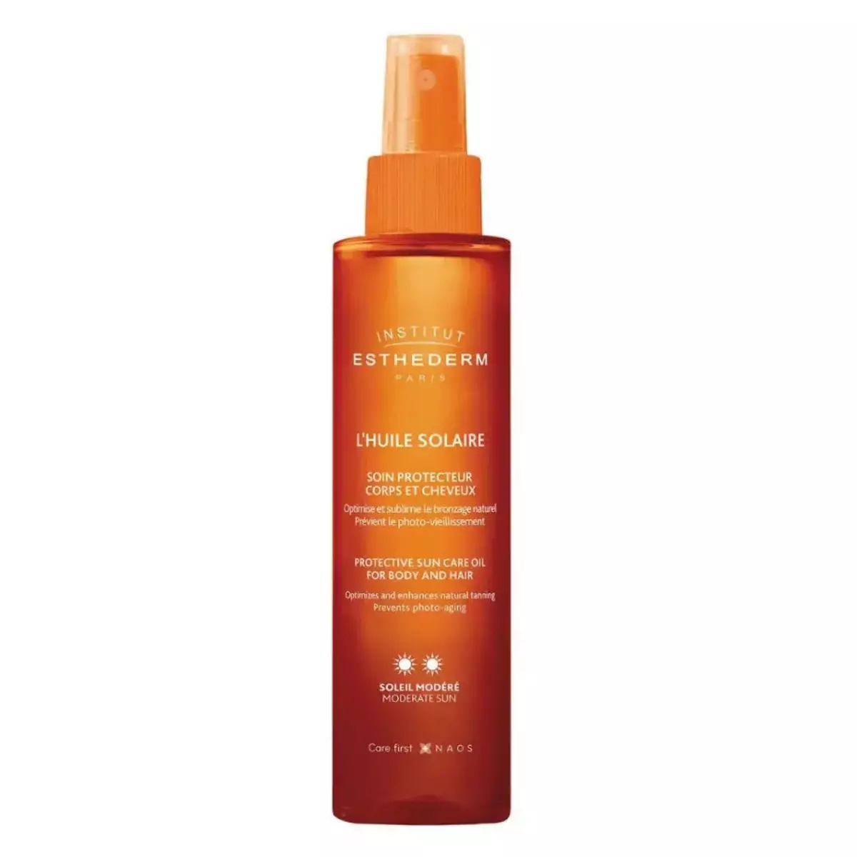 Спрей для тела и волос при умеренном солнце Institut Esthederm Protective Sun Care Oil