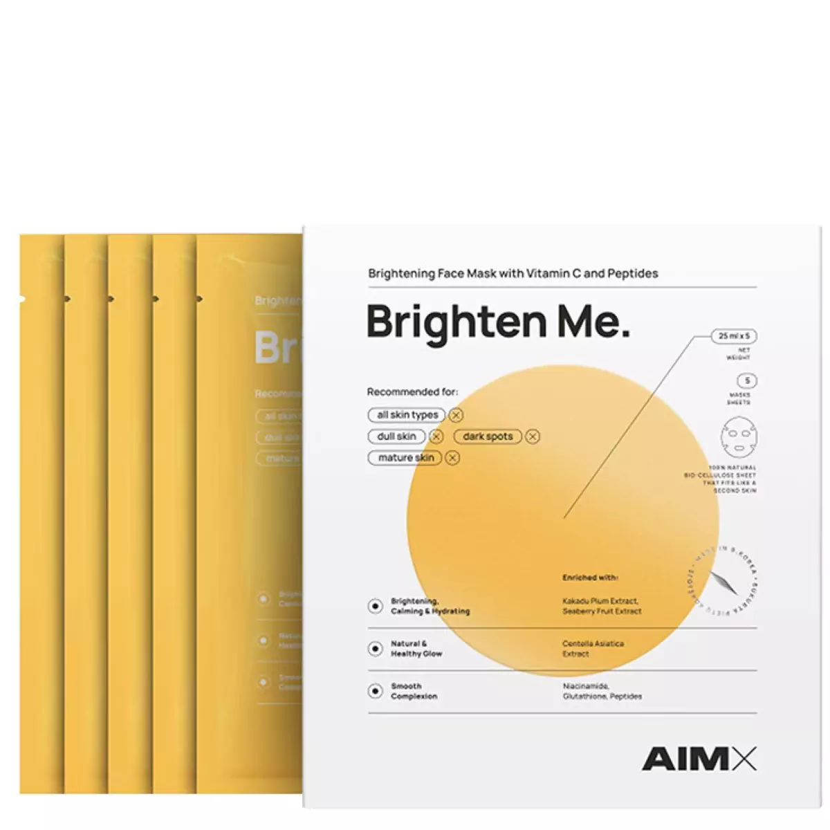 Маска-сияние AIMX Brighten Me with vitamin C - 580-00128