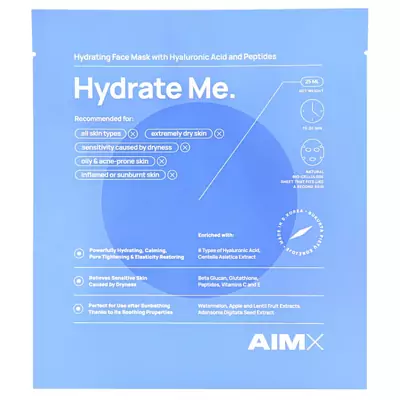 Увлажняющая маска AIMX Hydrate Me with peptides - 580-00131