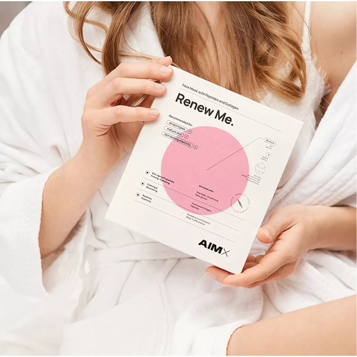 Маска-обновление AIMX Renew Me with peptides and collagen - 580-00129