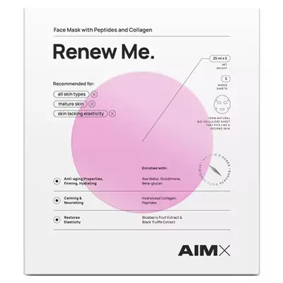 Маска-обновление AIMX Renew Me with peptides and collagen - 580-00129