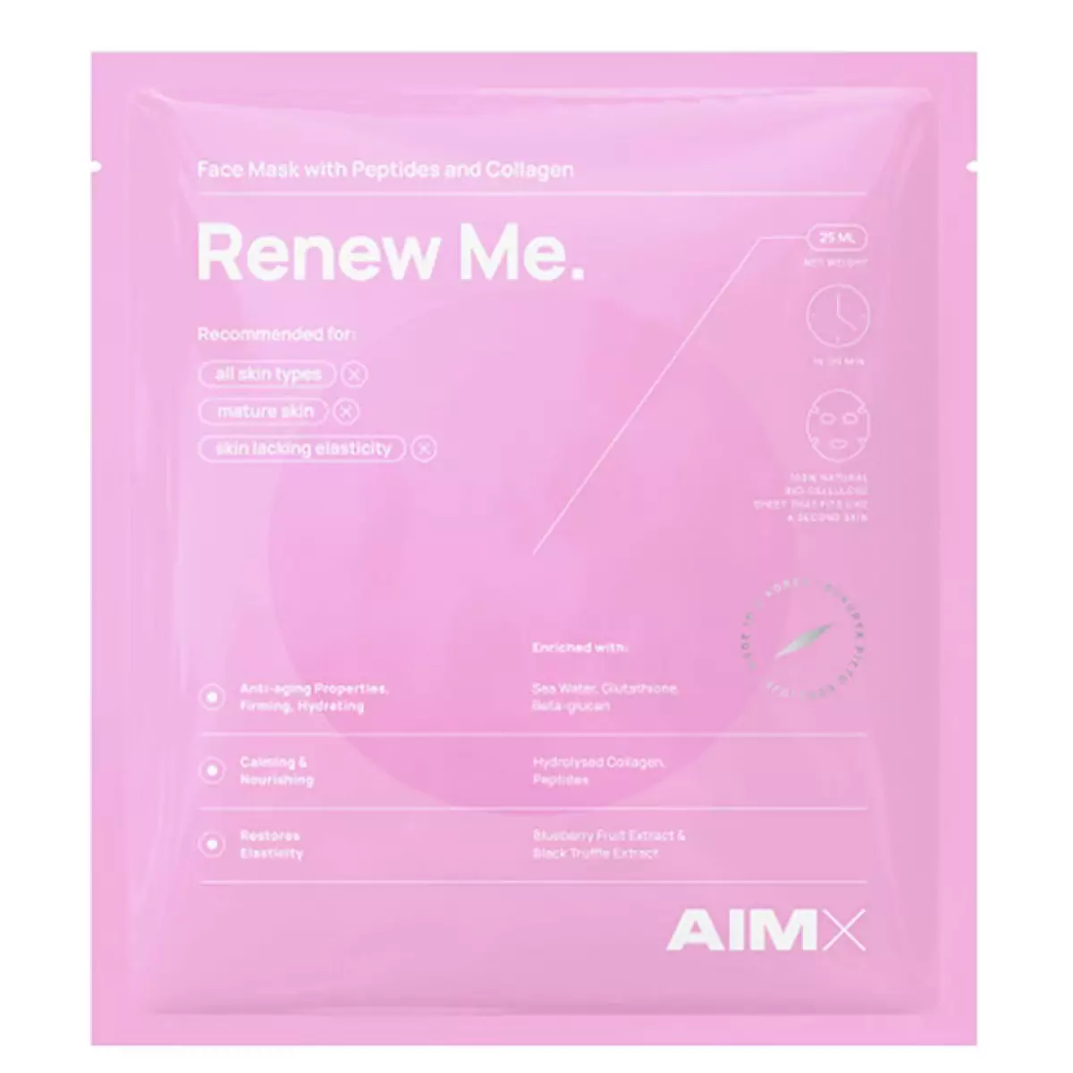 Маска-обновление AIMX Renew Me with peptides and collagen - 580-00129