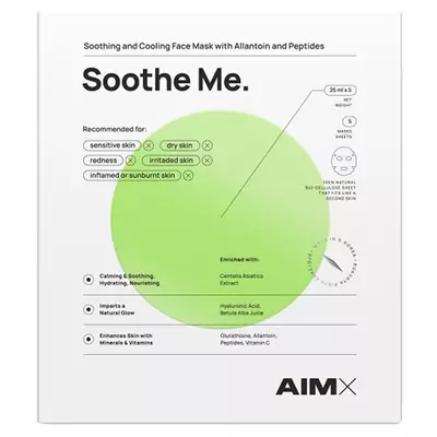Успокаивающая маска AIMX Soothe Me with peptides - 580-00130