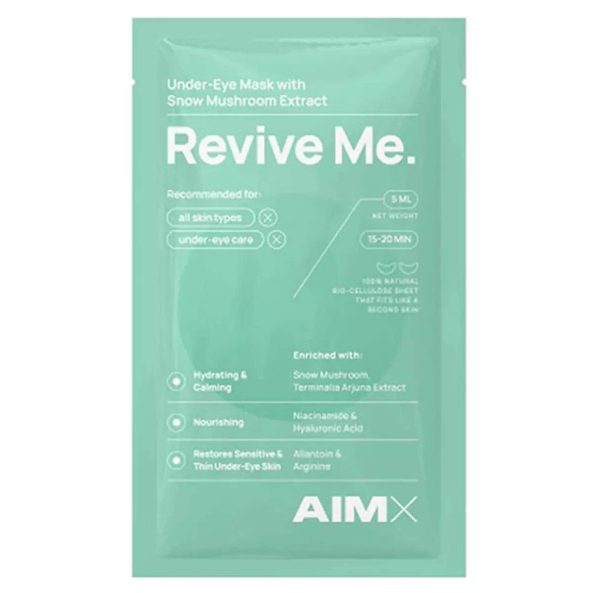 Патчі під очі AIMX Revive Me with hyaluron - 580-00132