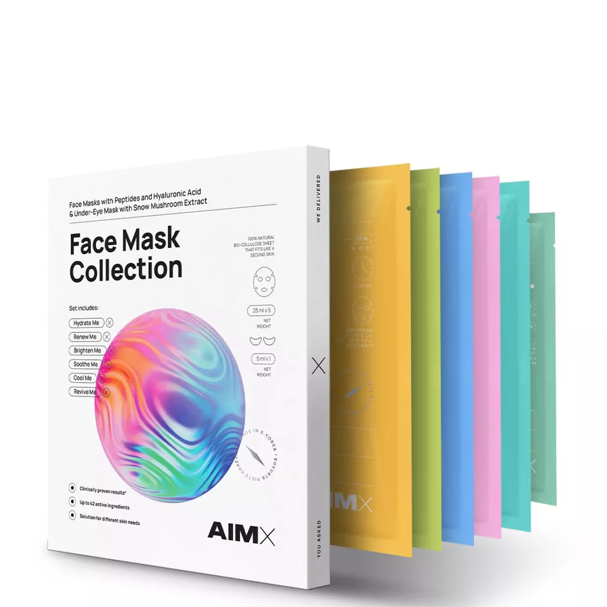 Полная коллекция масок для лица AIMX Face Mask Collection all masks set - 580-00139