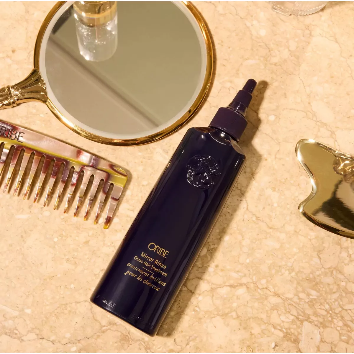 Интенсивная увлажняющая процедура с эффектом зеркального блеска Oribe Supershine Mirror Rinse Glass Hair Treatment