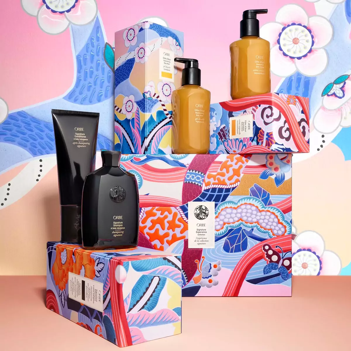 Увлажняющий набор для волос и тела Oribe Signature Experience Collection
