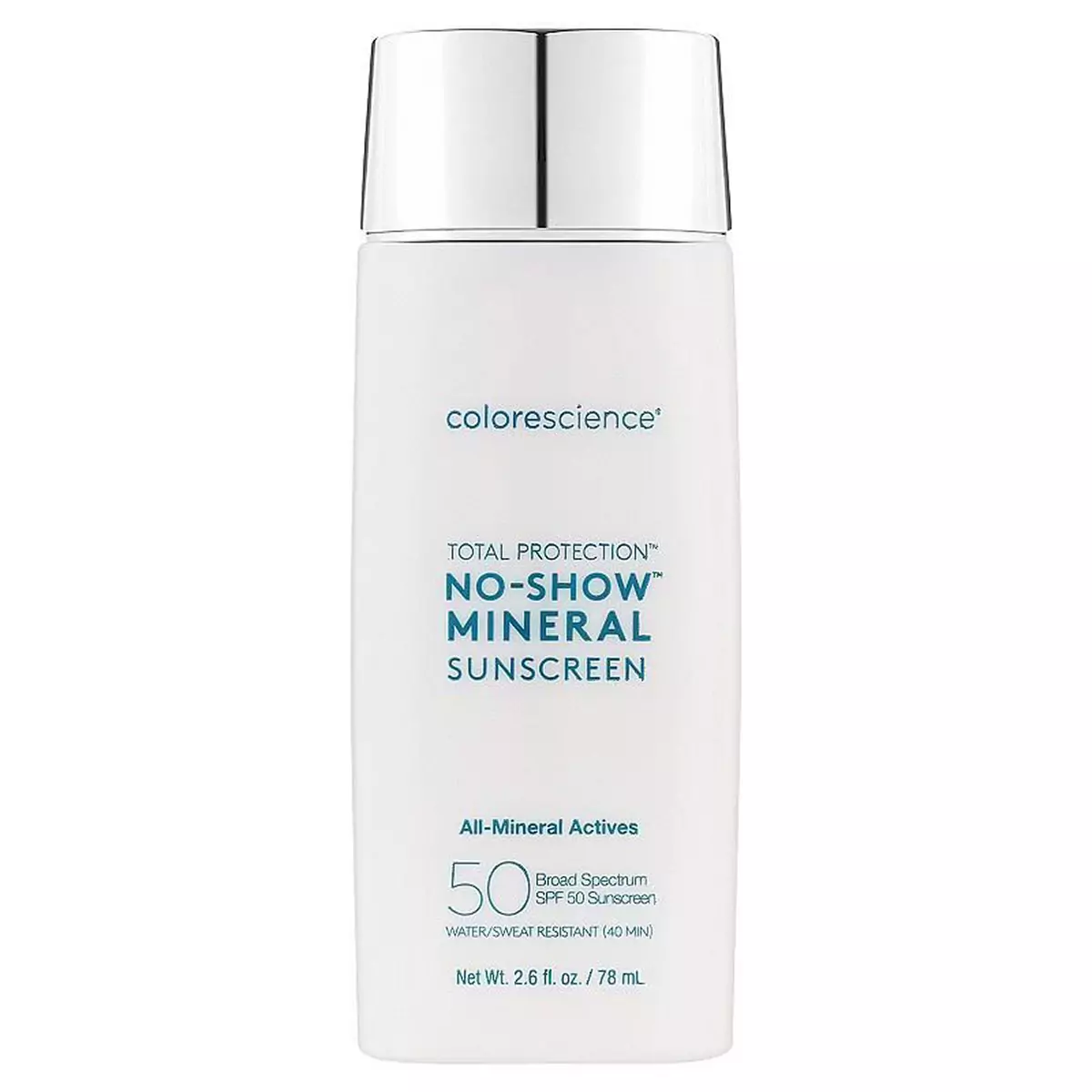 Прозрачный минеральный солнцезащитный флюид Colorescience No-ShowTM Mineral Sunscreen SPF 50
