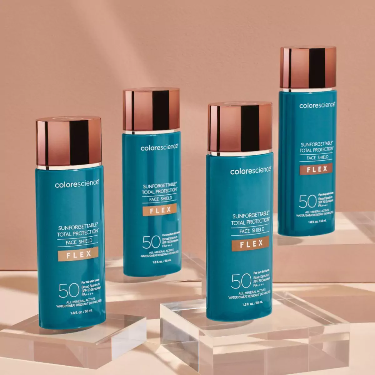 Солнцезащитный крем для лица с адаптивными пигментами Colorescience Total ProtectionTM Face Shield Flex SPF 50