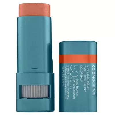 Бальзам для губ/румяна Colorescience Sunforgattable Total Protection Color Balm SPF 50