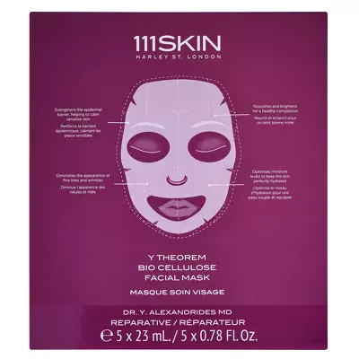 Маски для лица из биоцеллюлозы 111SKIN Y Theorem Bio cellulose Facial Mask Box