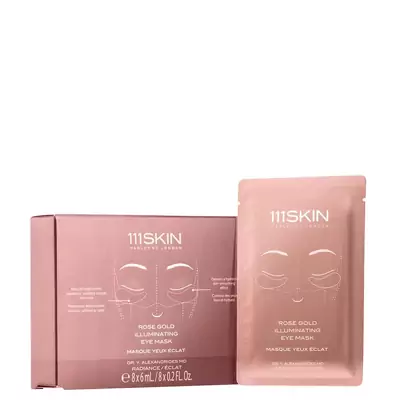 Маски для кожи вокруг глаз осветляющая из розового золота 111SKIN Rose Gold Illuminating Eye Mask Box