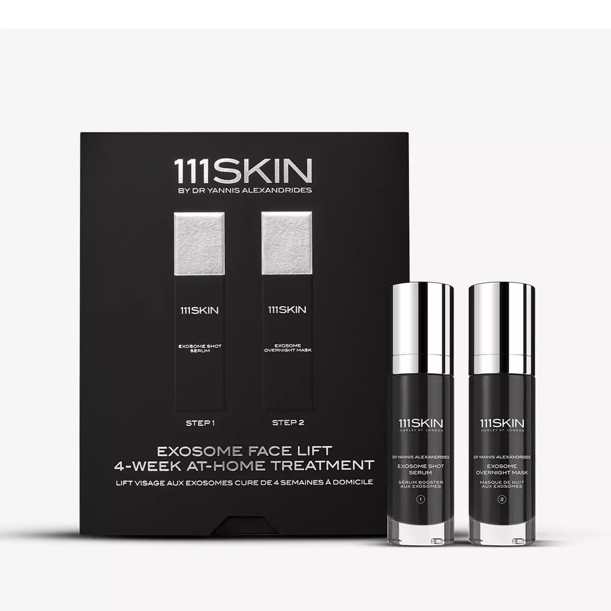 Лифтинг-протокол для лица с экзосомами 111SKIN Black Diamond Exosome Face Lift 4-Week At-Home