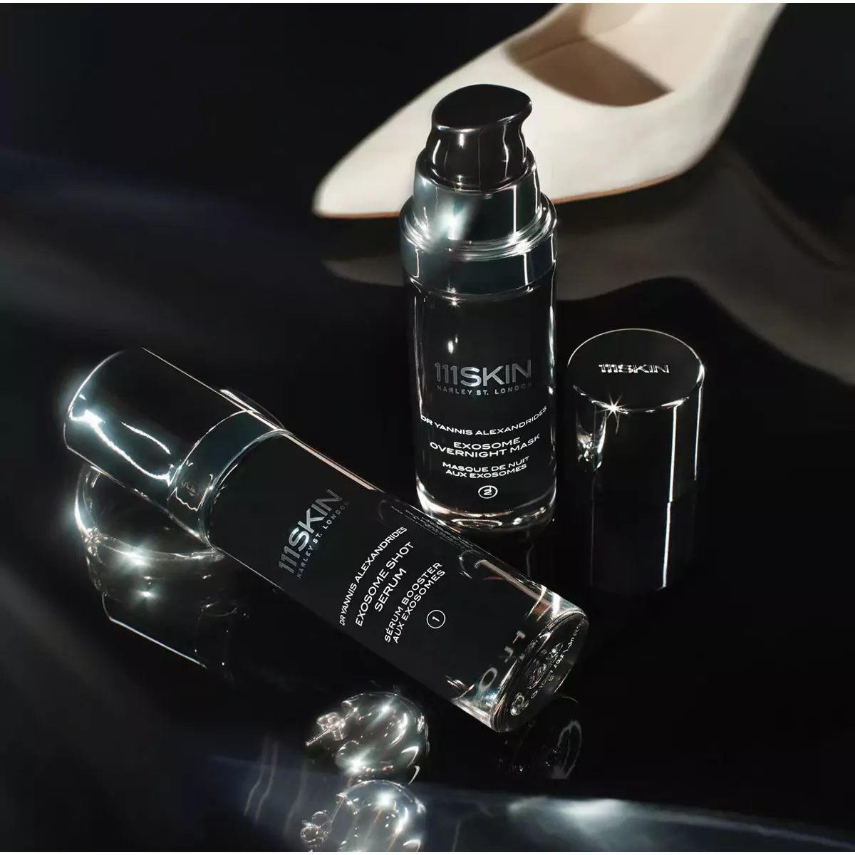 Лифтинг-протокол для лица с экзосомами 111SKIN Black Diamond Exosome Face Lift 4-Week At-Home